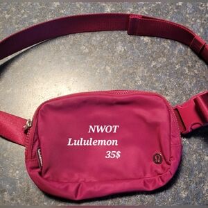 Pink Lululemon bag